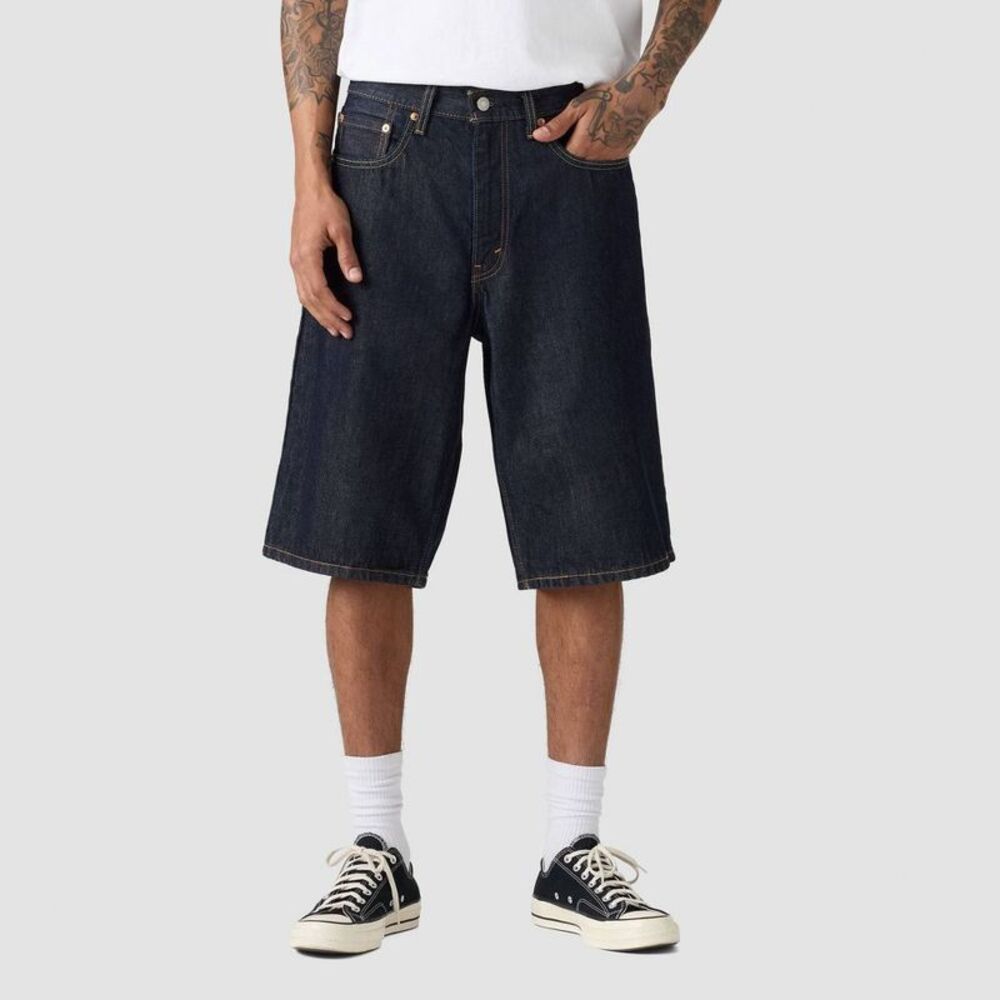 Levi's Men's 470 Baggy Jean Shorts - Black 34